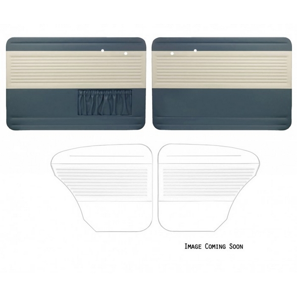 Bug 49-55 Sedan, OEM Classic Panels F/R (W/Pocket on Left Side Only)